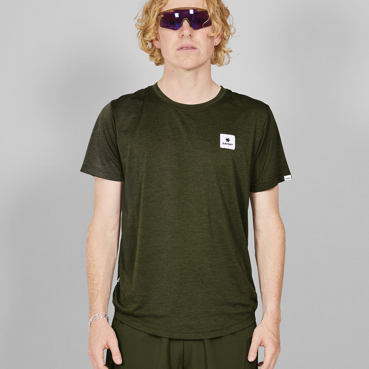 Saysky Clean Combat Pro T-shirt Green 301 XMRSS30C301