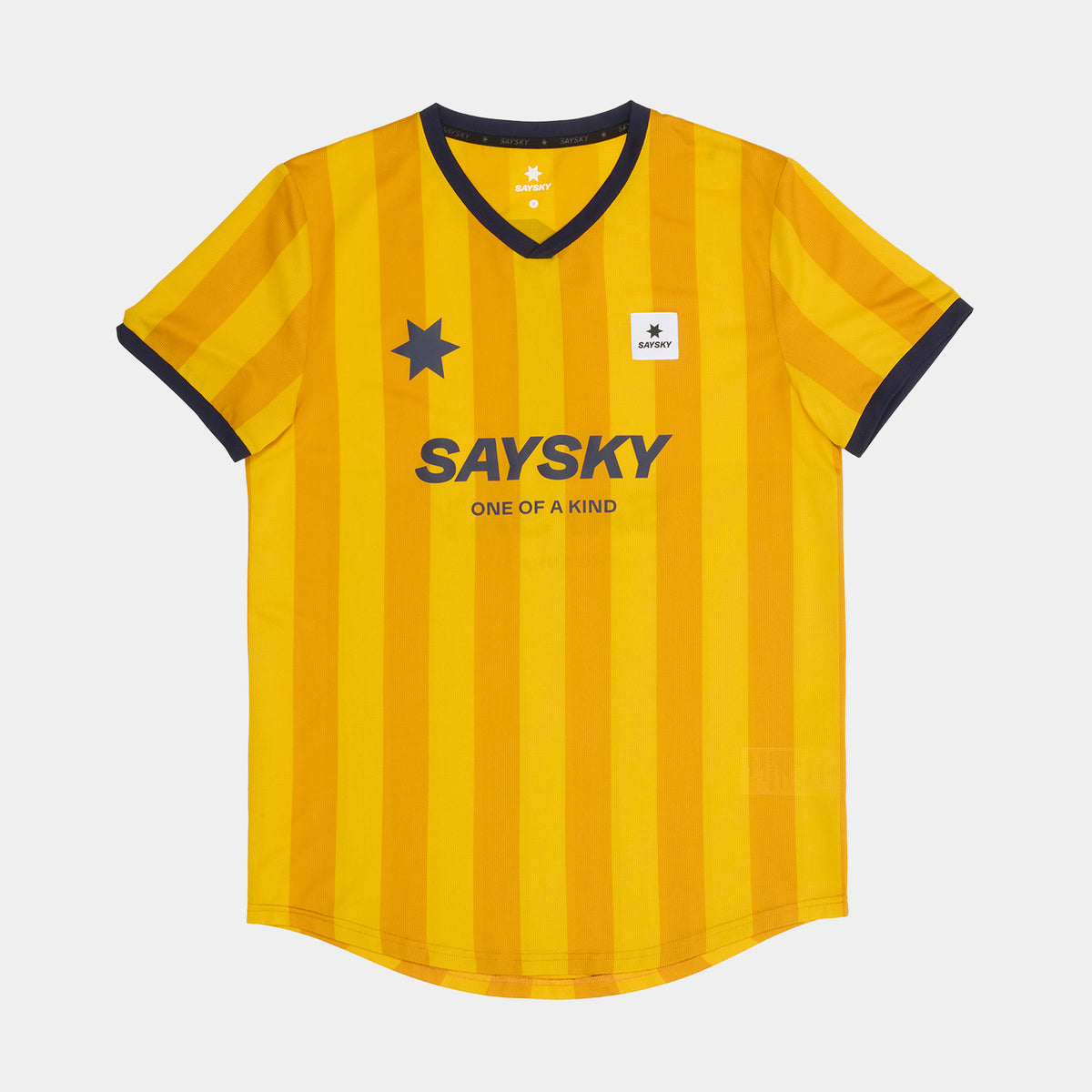 SAYSKY Stripe Combat T-Shirt T-SHIRTS 008 - YELLOW AOP