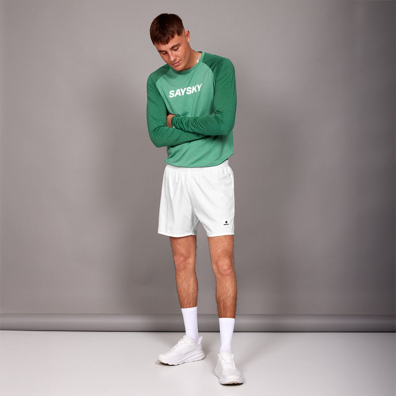 Saysky Pace Shorts 5'' White 101 XMRSH21C101