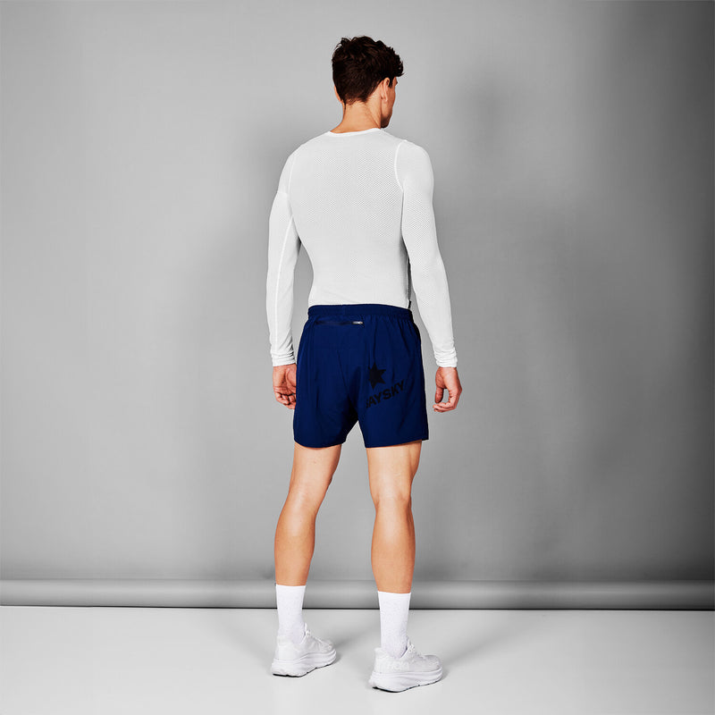 Saysky Mesh Base Layer Long Sleeve White 101 XMRBL32C101