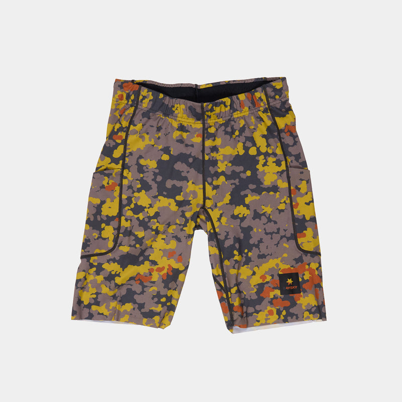 Saysky Combat+ Short Tights 9'' Yellow Camo 1019 MMRST01C1019