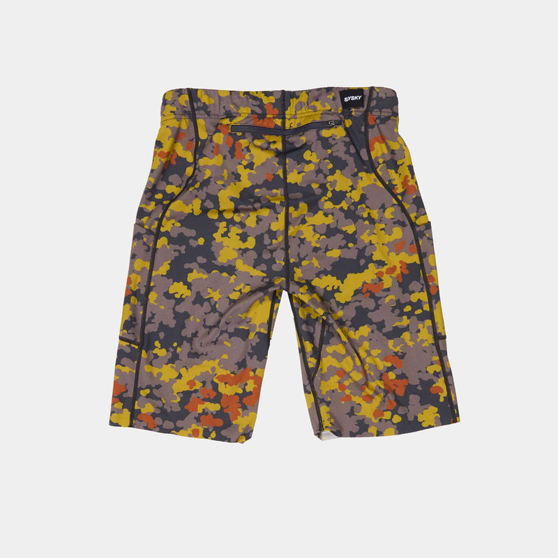 Saysky Combat+ Short Tights 9'' Yellow Camo 1019 MMRST01C1019