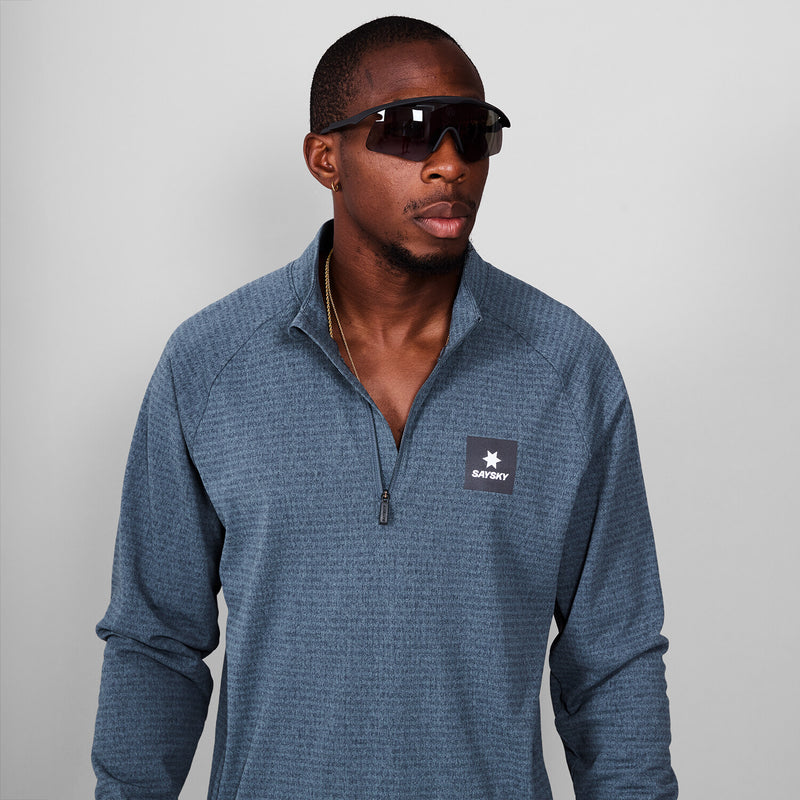 Saysky Blaze Half Zip Light Fleece Blue 2009 MMRFL03C2009