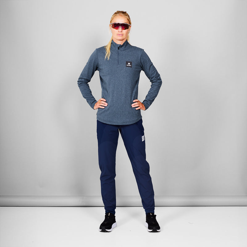 Saysky Blaze Half Zip Light Fleece Blue 2009 MWRFL03C2009