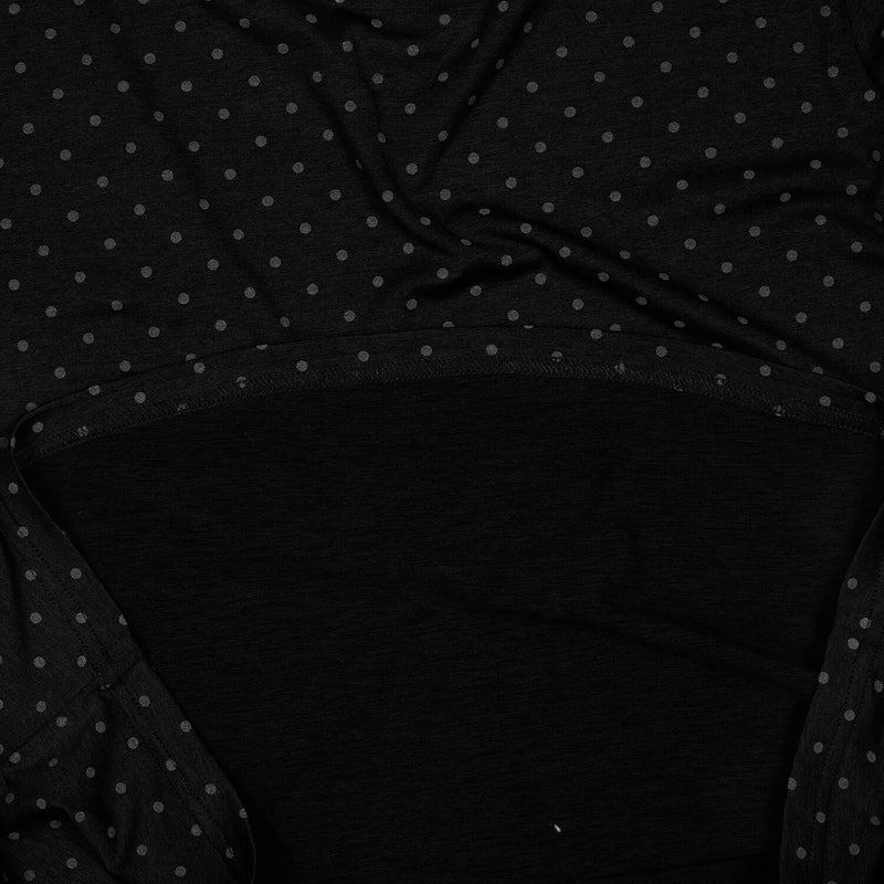 Saysky Reflective Polka Pace Long sleeve Black Reflective Polka 1018 MMRLS02C1018