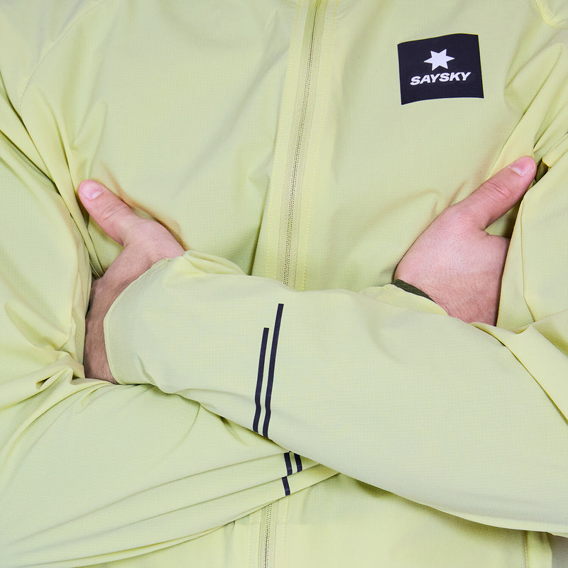 Saysky Clean Pace Flex Hooded Jacket Green 312 NMRJA20C312