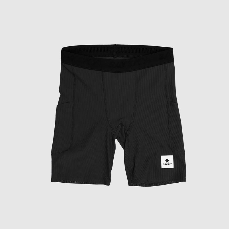 Saysky Combat+ Rib Short Tights 8'' Black 901 NMRST32C901