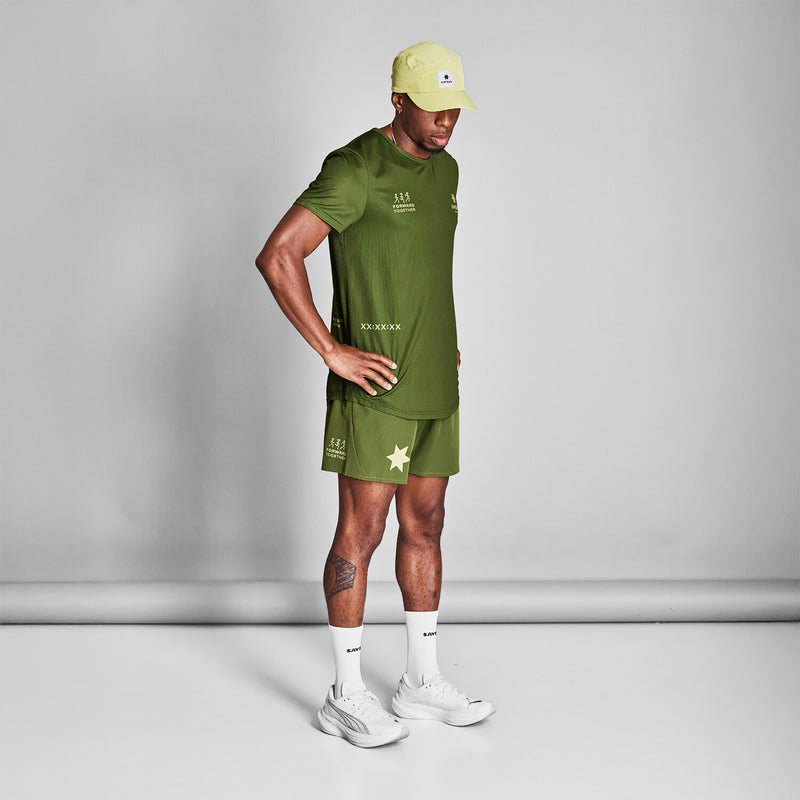 Saysky Statement Pace Shorts 5'' Green 313 NMRSH21C313