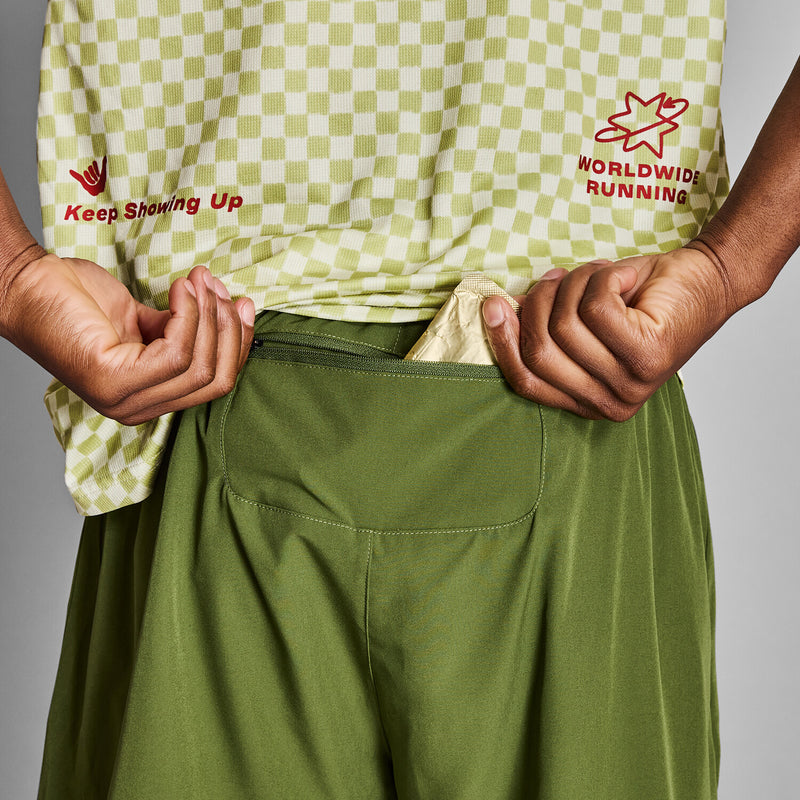 Saysky Statement Pace Shorts 5'' Green 313 NMRSH21C313