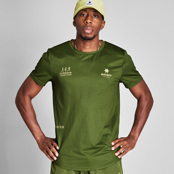 Saysky Combat T-shirt Green 313 NMRSS31C313