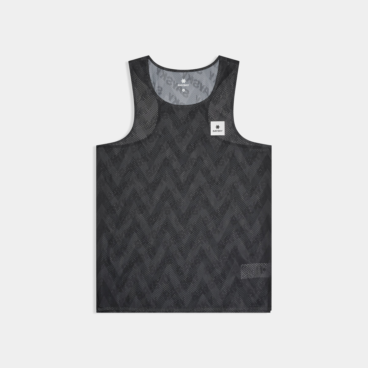 Saysky Zig Zag Flow Air Singlet Black Zig Zag 1062 SM30022