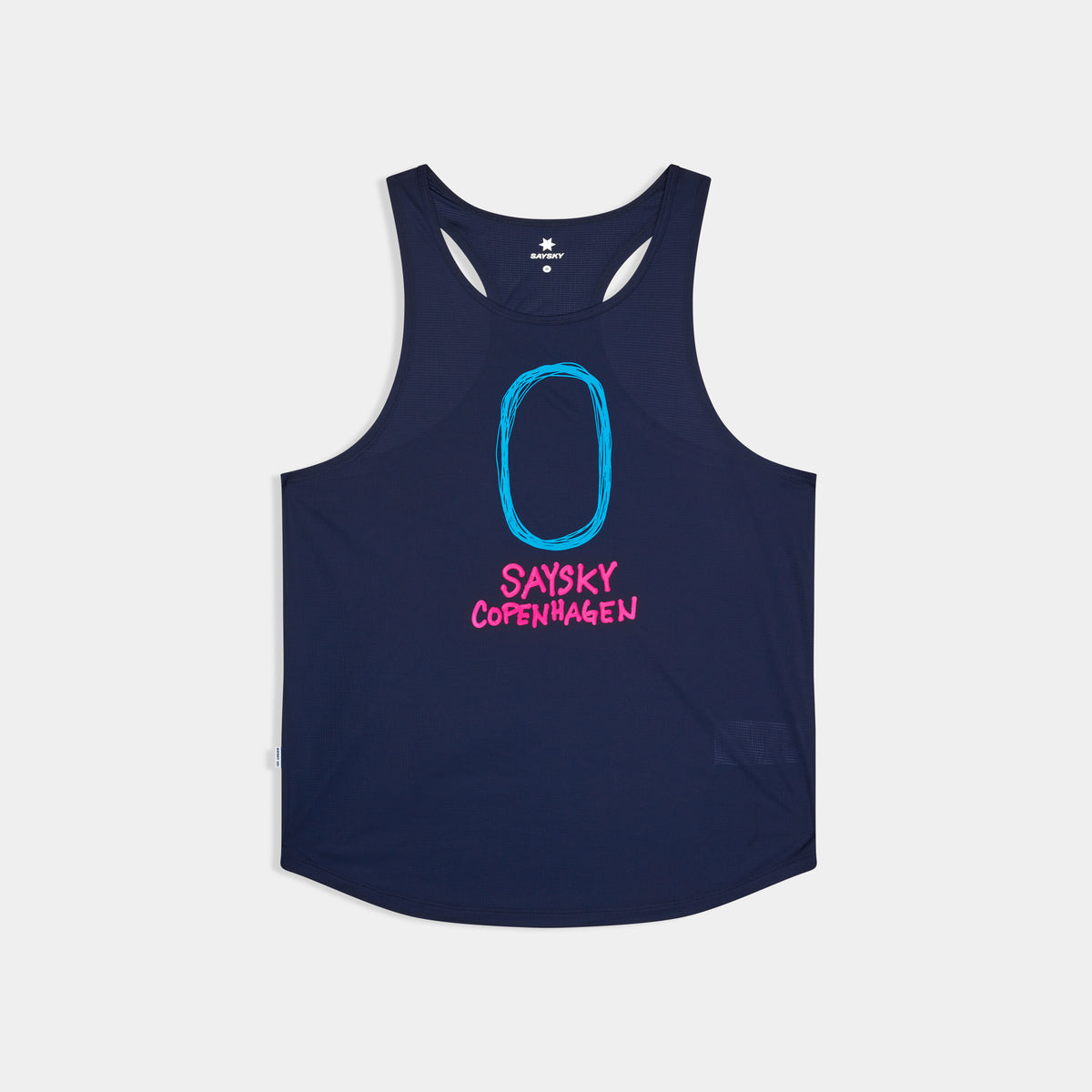 Saysky Statement Flow Singlet Blue 201 SM30019