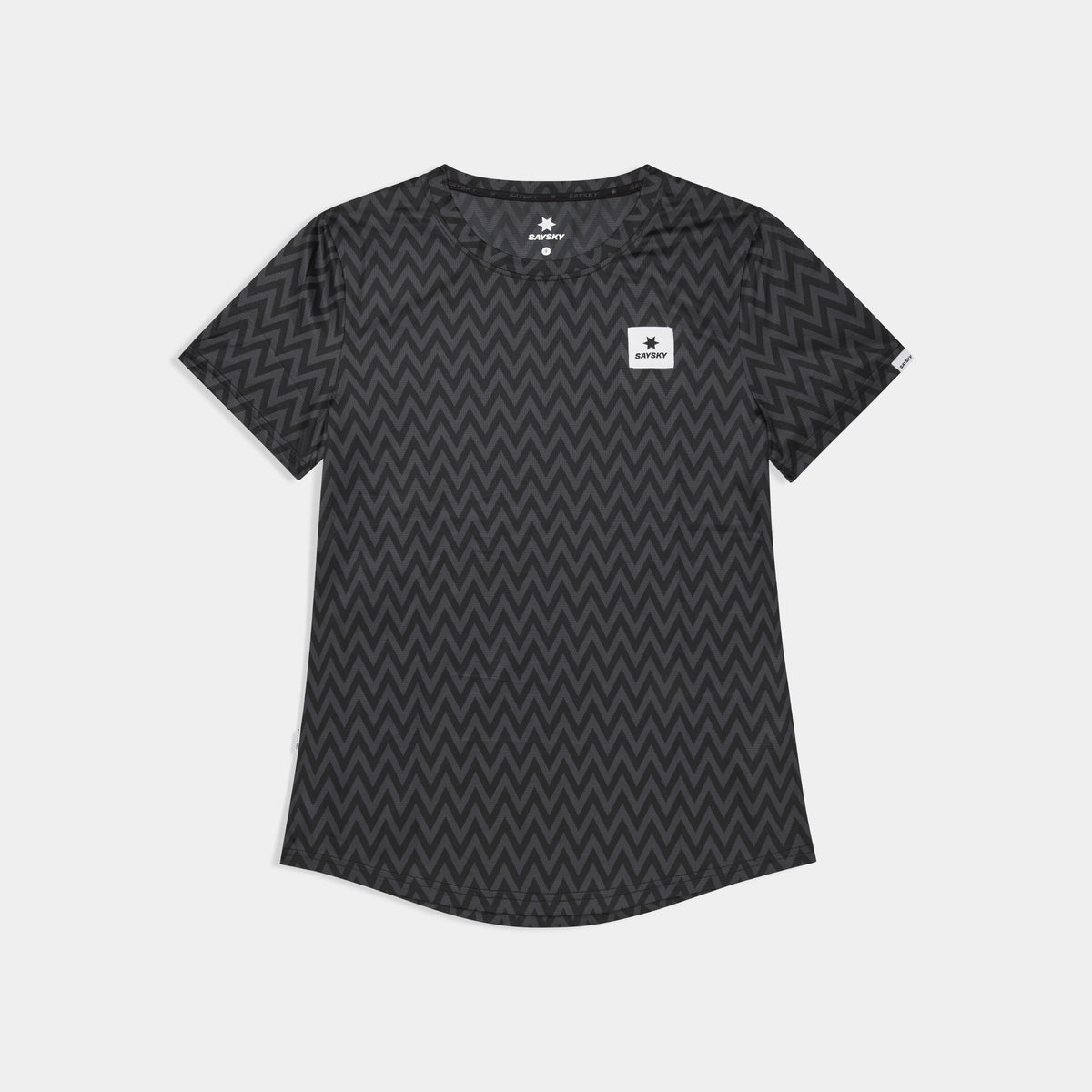 Saysky Zig Zag Combat T-Shirt Black Zig Zag 1062 SW25012