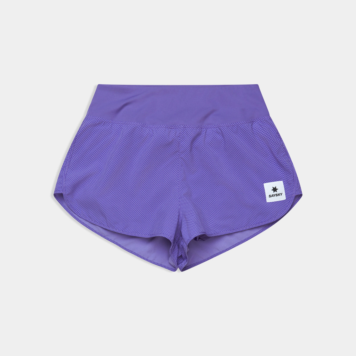 Saysky Zig Zag Pace Shorts 3" Purple Zig Zag 1061 SW40005