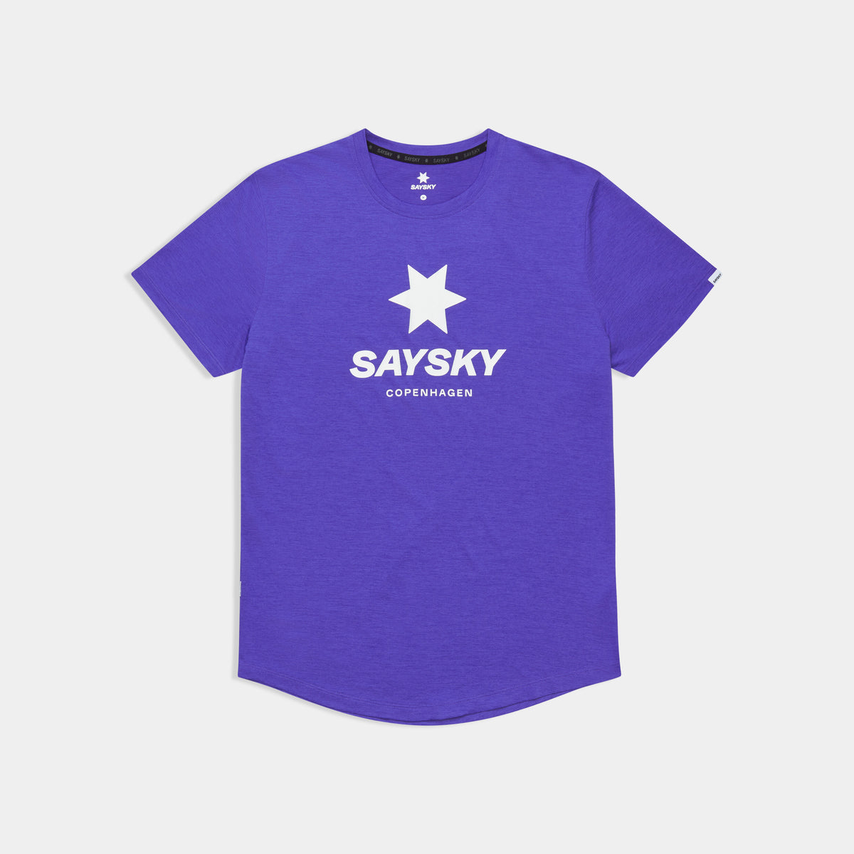 Saysky Logo Combat Pro T-Shirt Purple 7012 SM25005