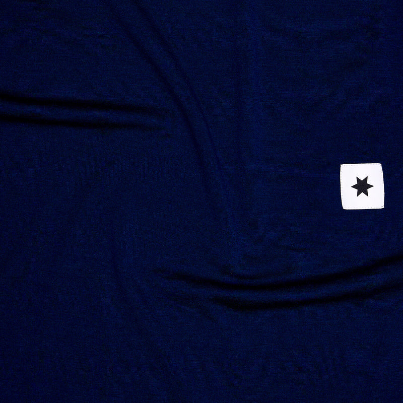 Saysky Merino 165 Base Layer Long Sleeve Blue 201 XWRLS40C201