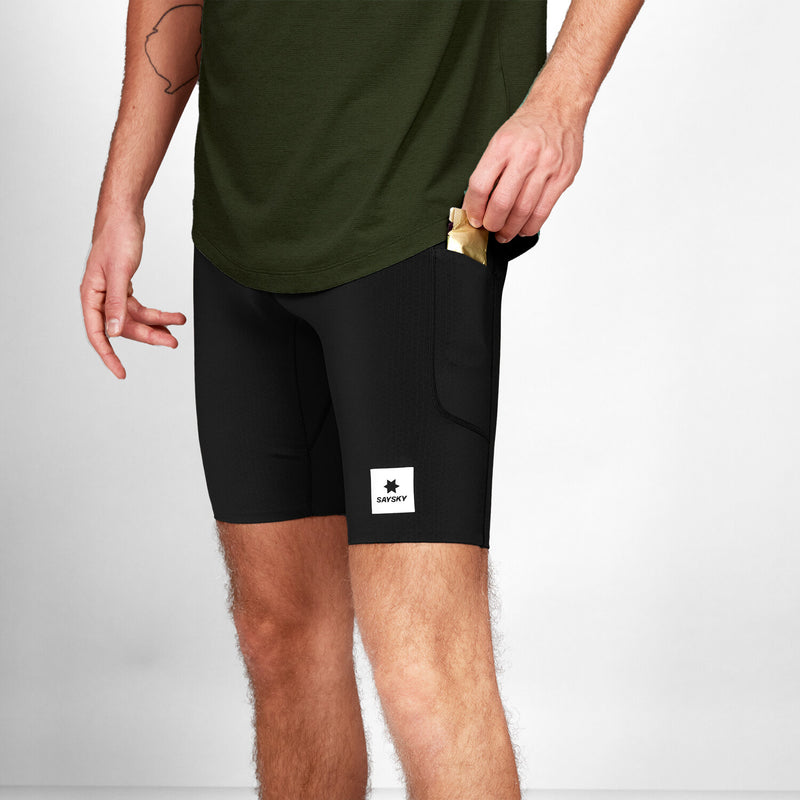 Saysky Combat+ Short Tights 9'' Black 901 XMRST31C901