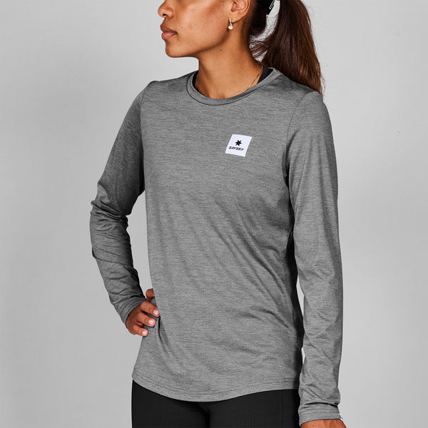 Saysky Pace Long Sleeve Grey 6004 XWRLS20C6004