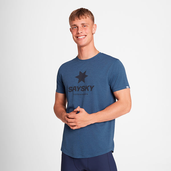 Saysky Combat Pro T-Shirt Blue 2012 OMRSS30C2012