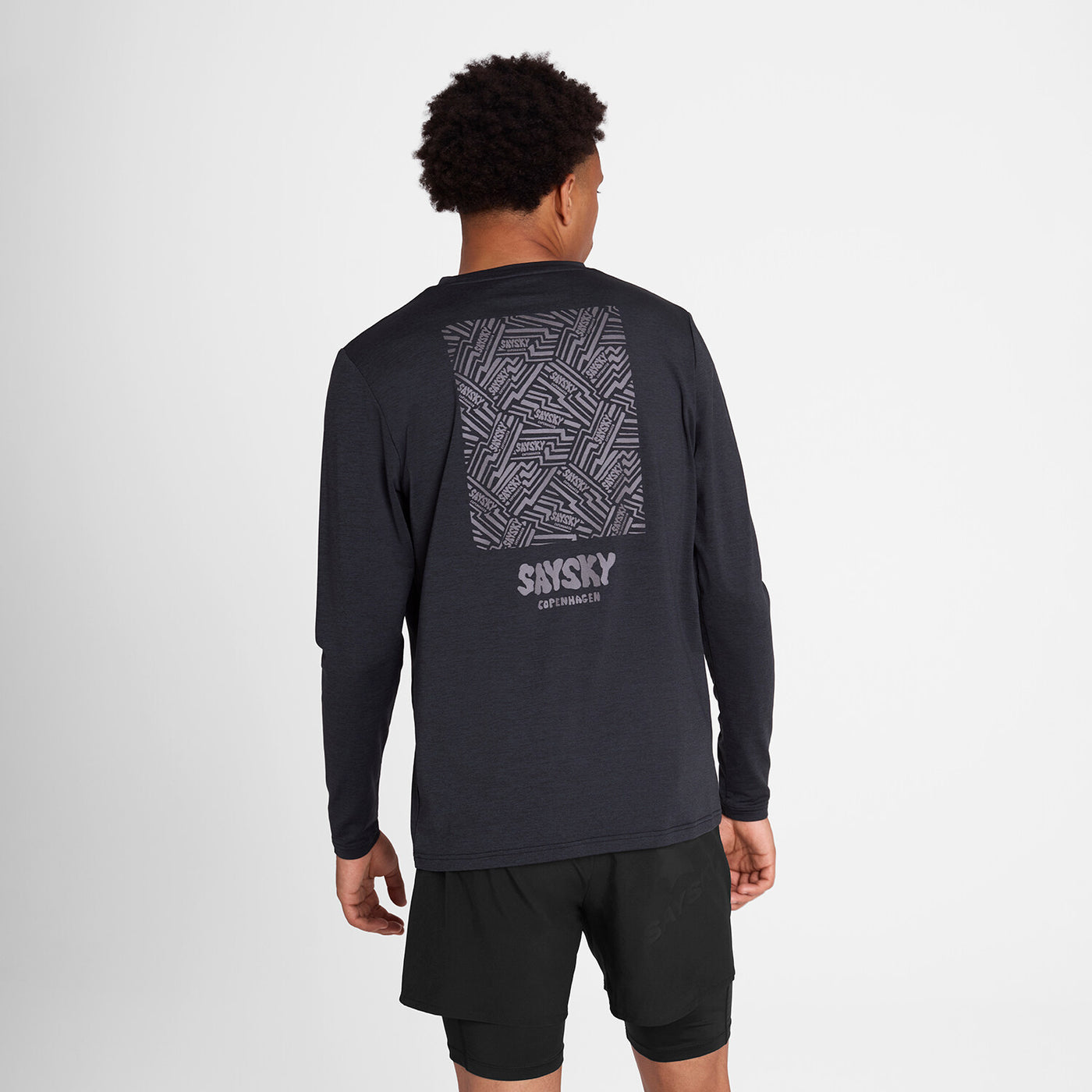 Saysky Reflective Logo Pace Long Sleeve – Saysky.co.uk