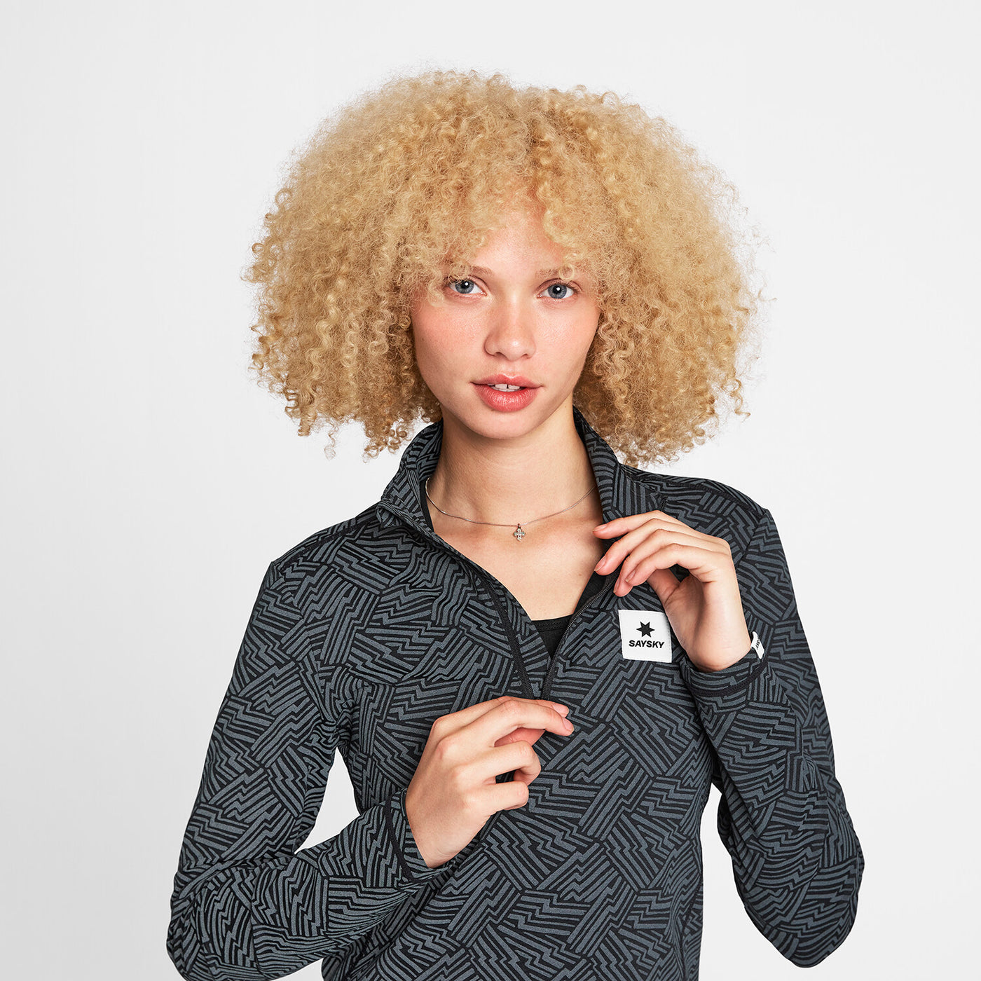 Saysky Reflective Pace 1/2 Zip Long Sleeve – Saysky.co.uk