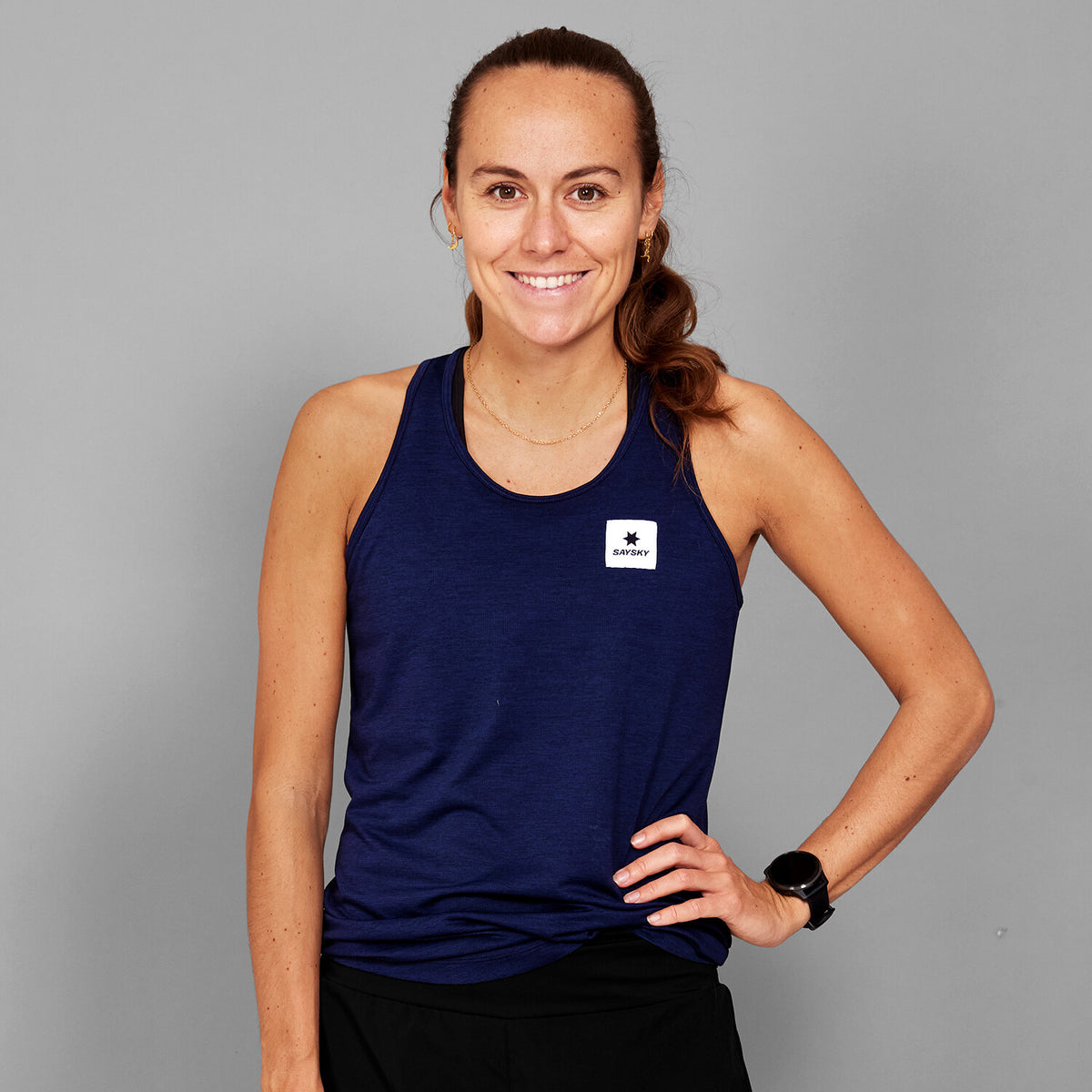 Saysky Clean Combat Pro Singlet Blue 201 SW30003