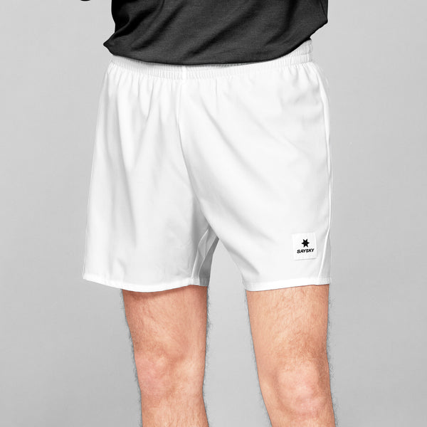 Saysky Pace Shorts 5'' White 101 XMRSH21C101