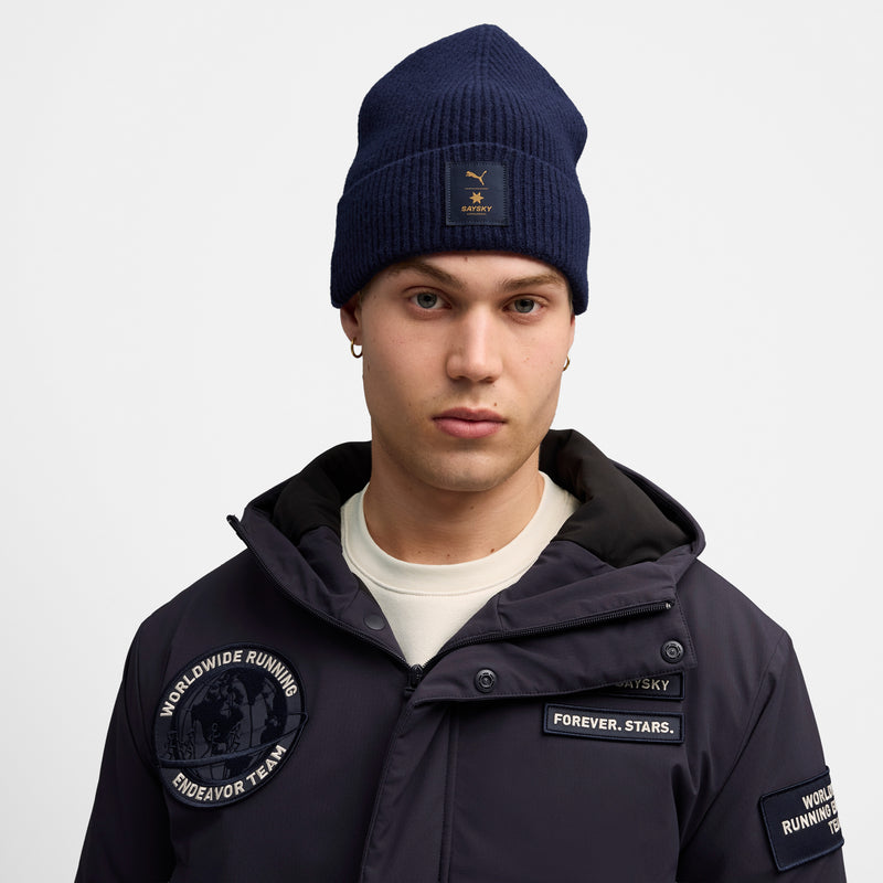 Saysky Puma x Saysky Merino Beanie Blue 201 026615 01
