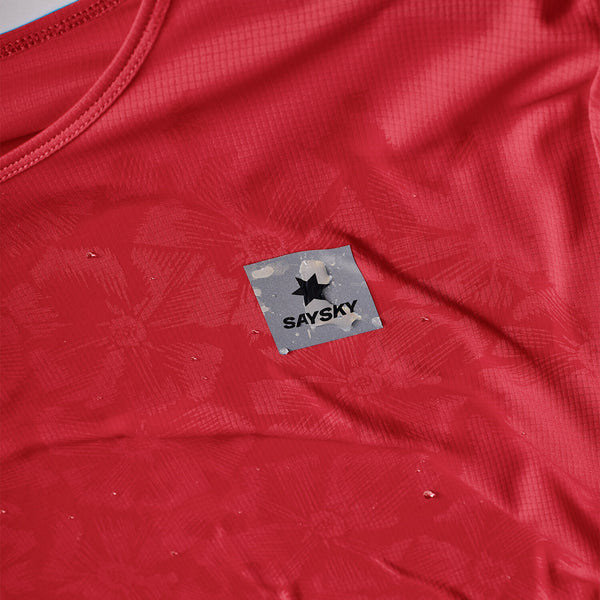 Saysky Reactive Flow Singlet Red Reactive Flower 1037 NMRSI60C1037