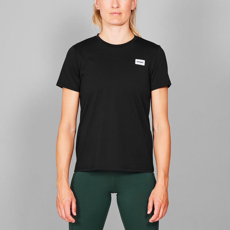 Saysky Clean Motion T-shirt Black 901 XWRSS51C901