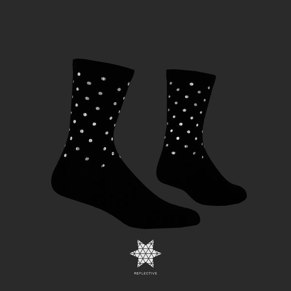 Saysky Combat Reflective High Socks Purple 708 MUASO302C708