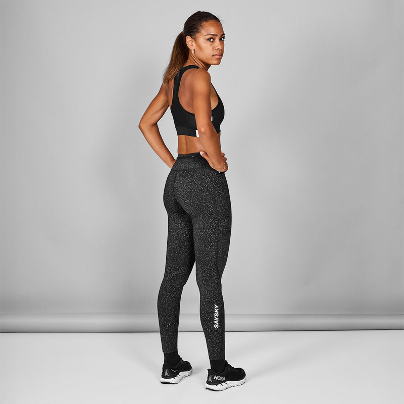 Saysky Reflective Universe Combat+ Tights Black 901 MWRLT20C901