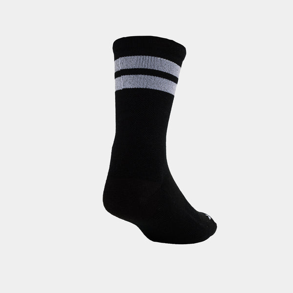 Saysky Merino Reflective High Socks Black 901 XUASO603C901