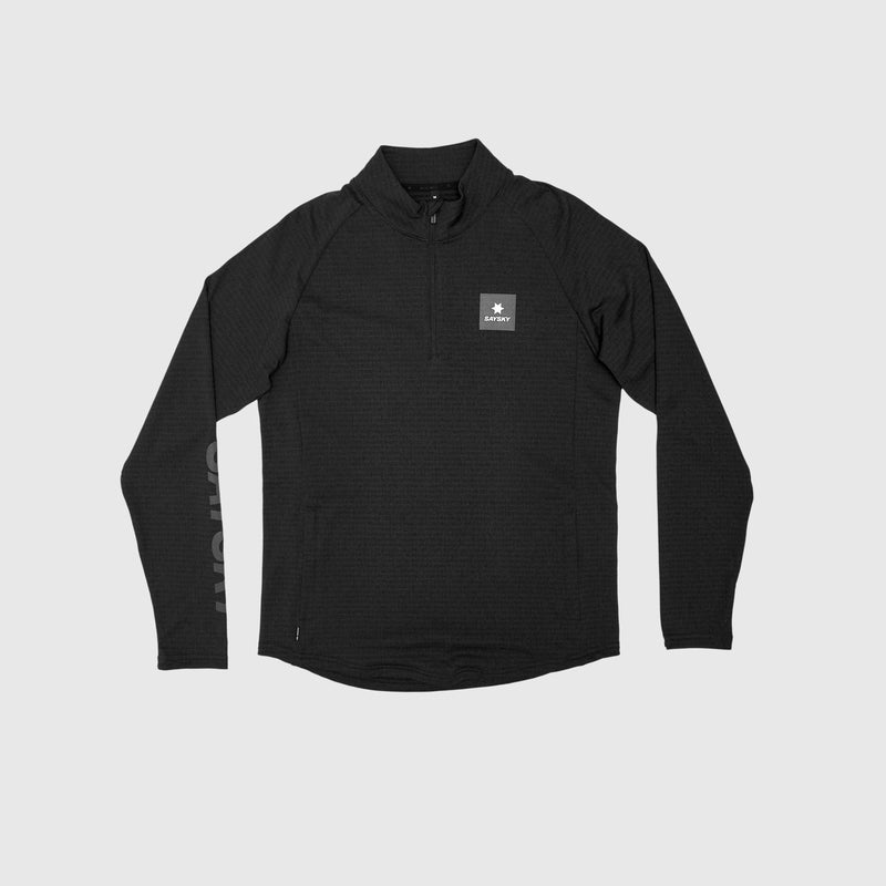 Saysky Blaze Half Zip Light Fleece Black 9001 KMRFL03C9001