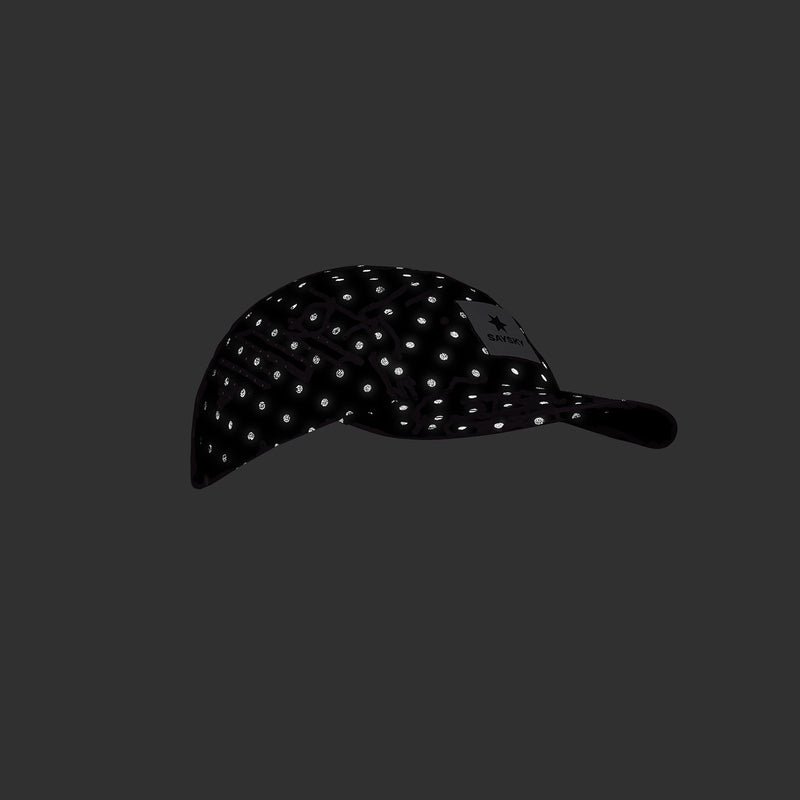 Saysky Combat Reflective Cap Black Reflective Polka 1018 MUACA103C1018