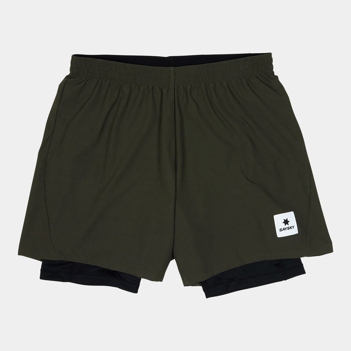 Saysky 2 in 1 Pace Shorts 5'' Green 301 SM40002