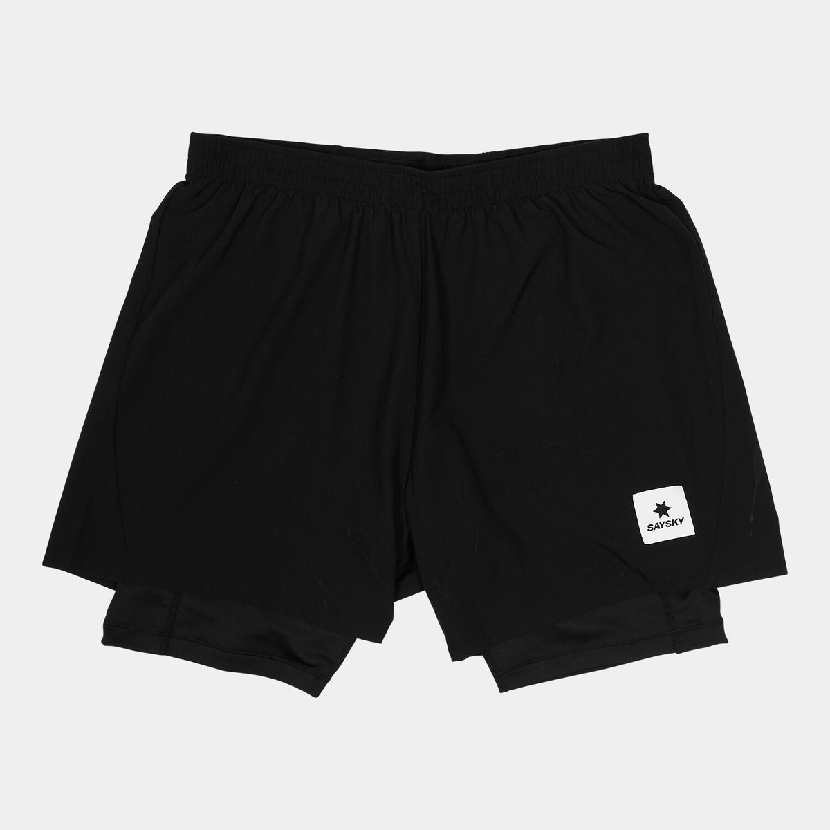 Saysky 2 in 1 Pace Shorts 5'' Black 901 SM40002