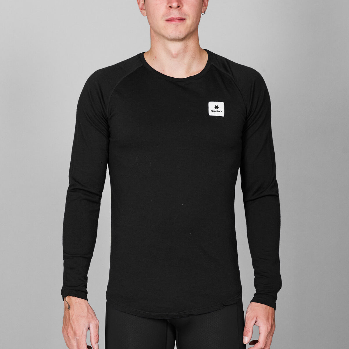 Saysky Merino 165 Base Layer Long Sleeve Black 901 SM20008