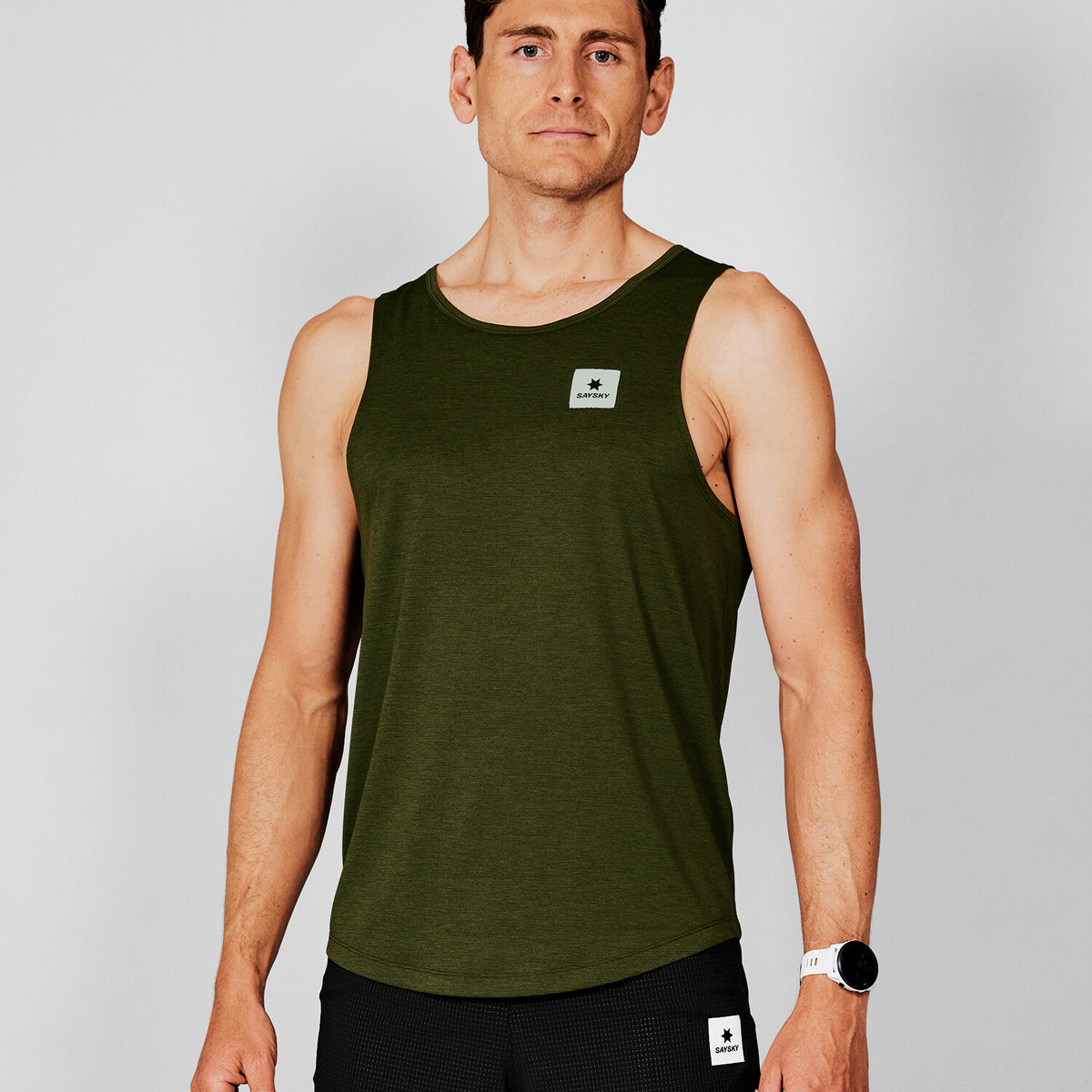 Saysky Combat Pro Singlet Green 301 SM30002
