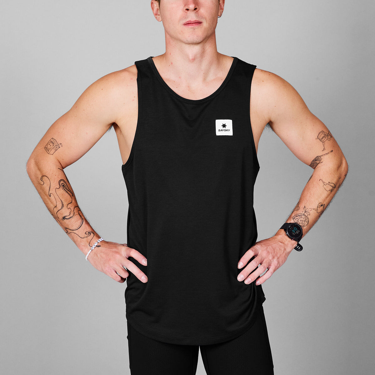 Saysky Combat Pro Singlet Black 901 SM30002