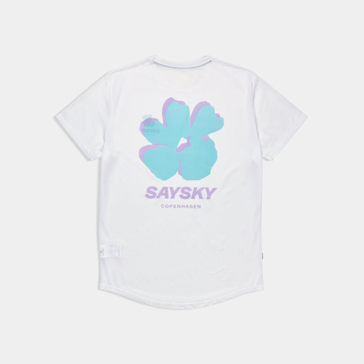 Saysky Flower Combat T-Shirt White 101 SM25014