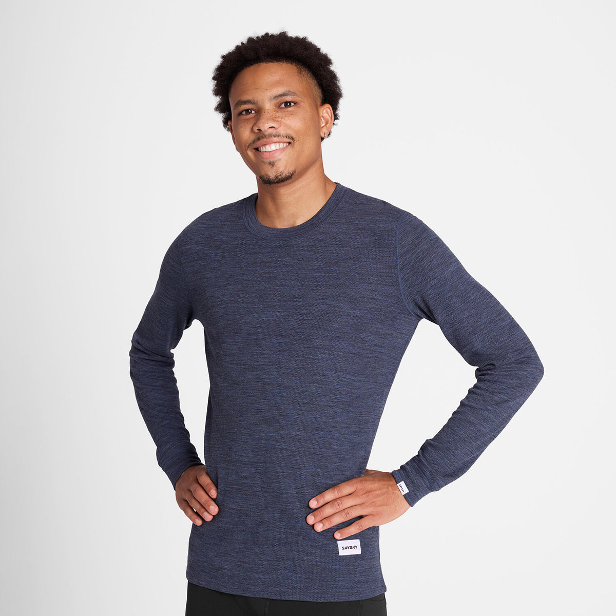 Saysky Merino 195 Blaze Long Sleeve Blue 2016 SM20009