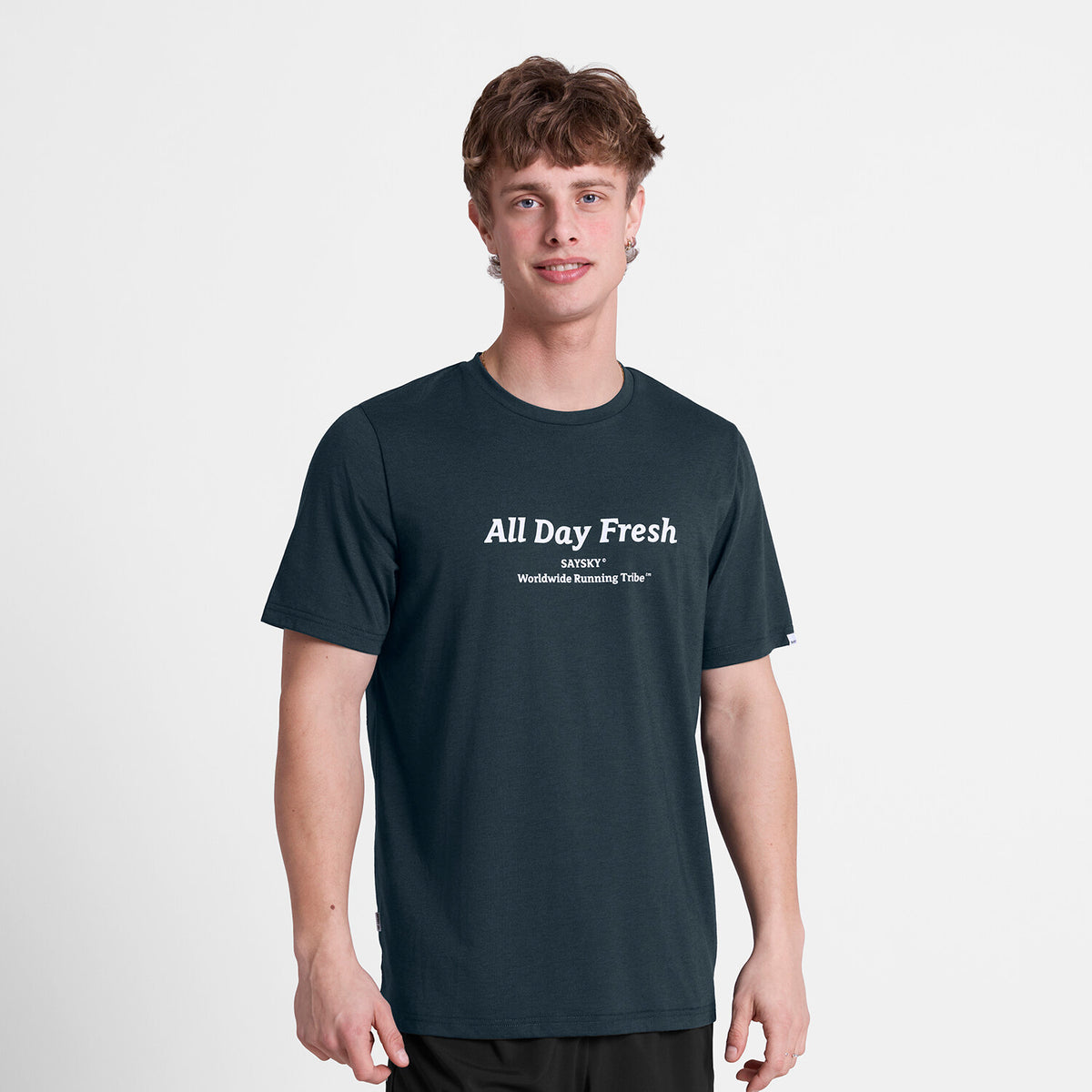 Saysky Statement Motion T-shirt Grey 6001 SM25025