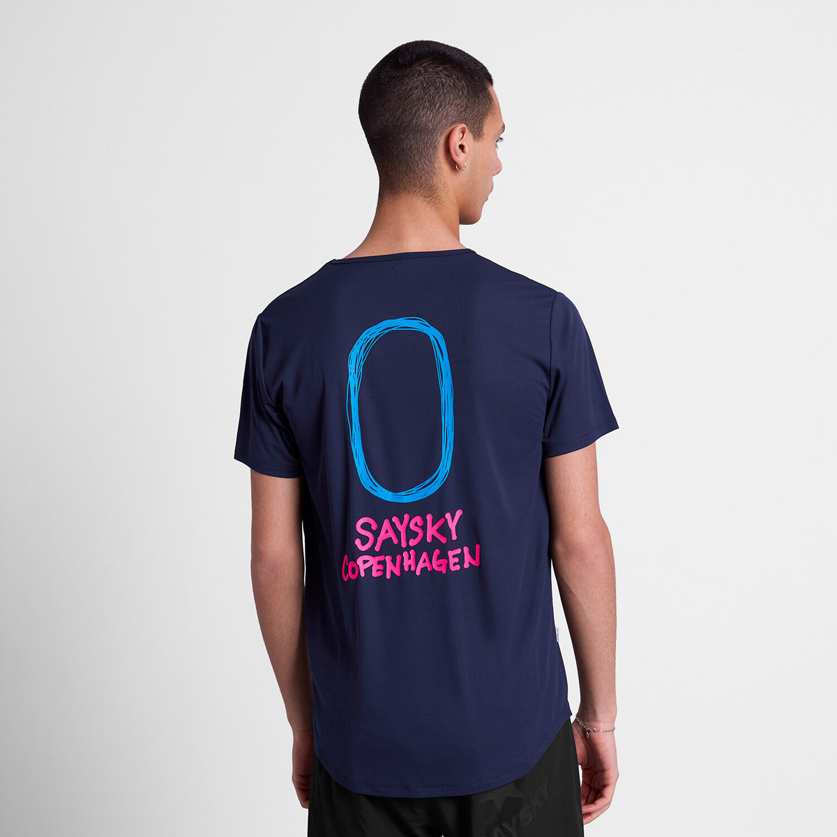 Saysky Statement Flow T-shirt Blue 201 SM25027