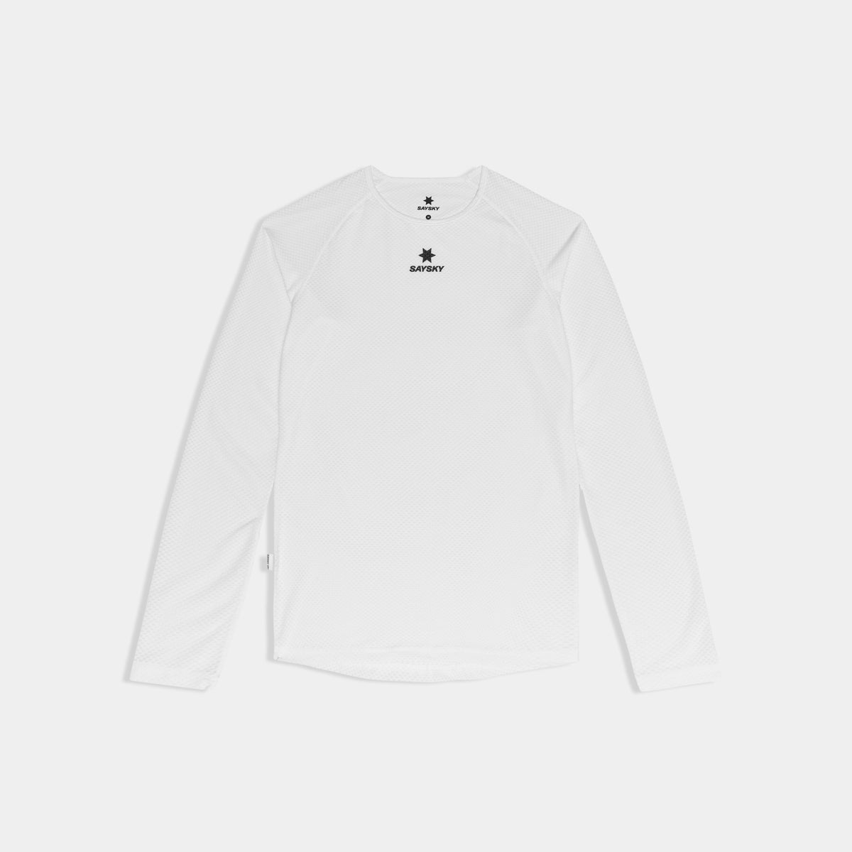 Saysky Mesh Base Layer Long Sleeve White 101 SM20005