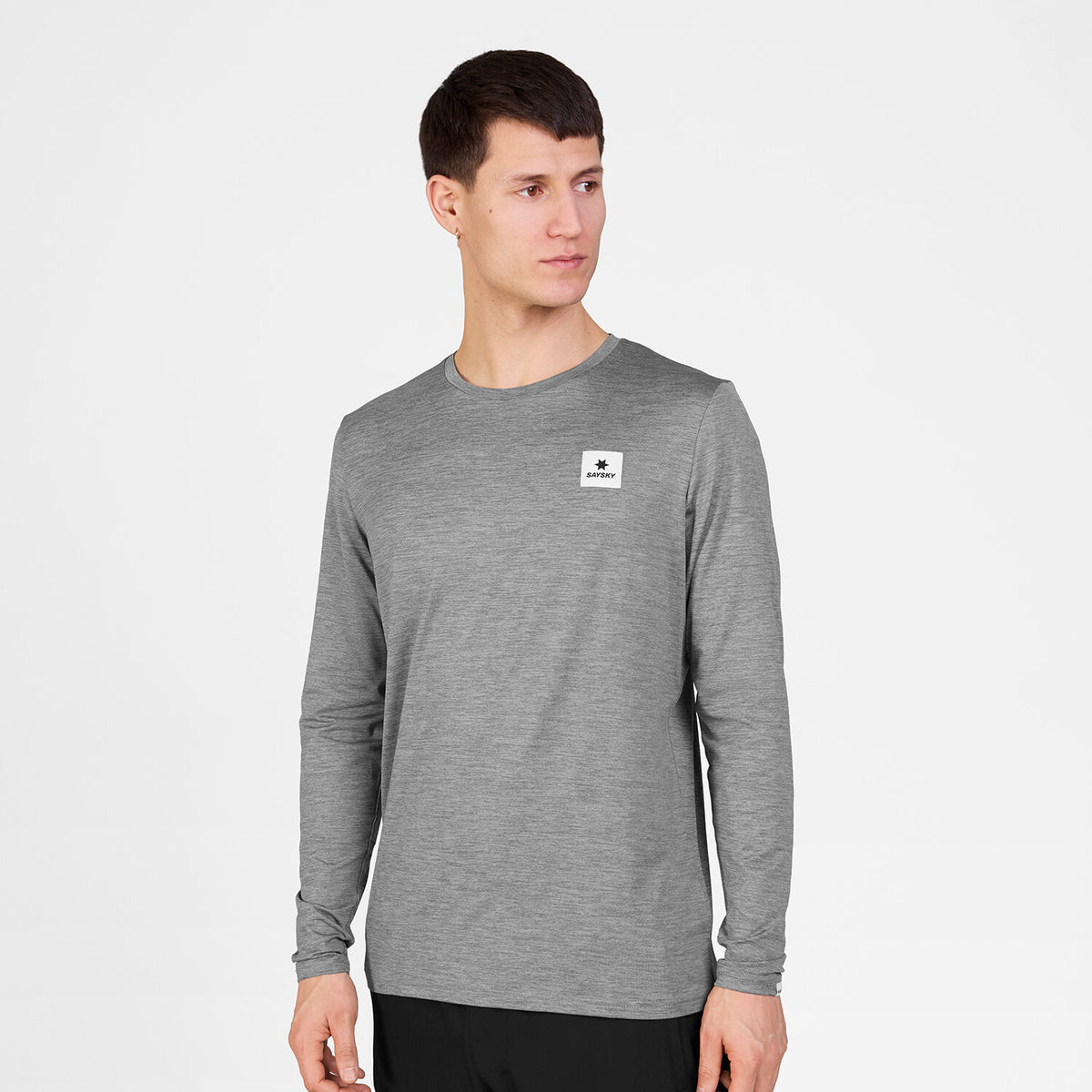 Saysky Clean Pace Long Sleeve Grey 6004 SM20004