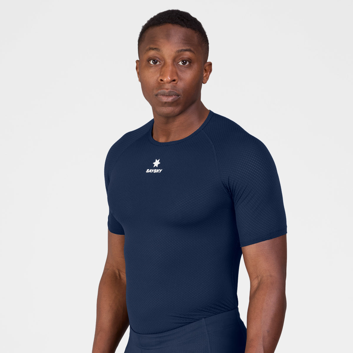 Saysky Mesh Base Layer T-shirt Blue 201 SM25041