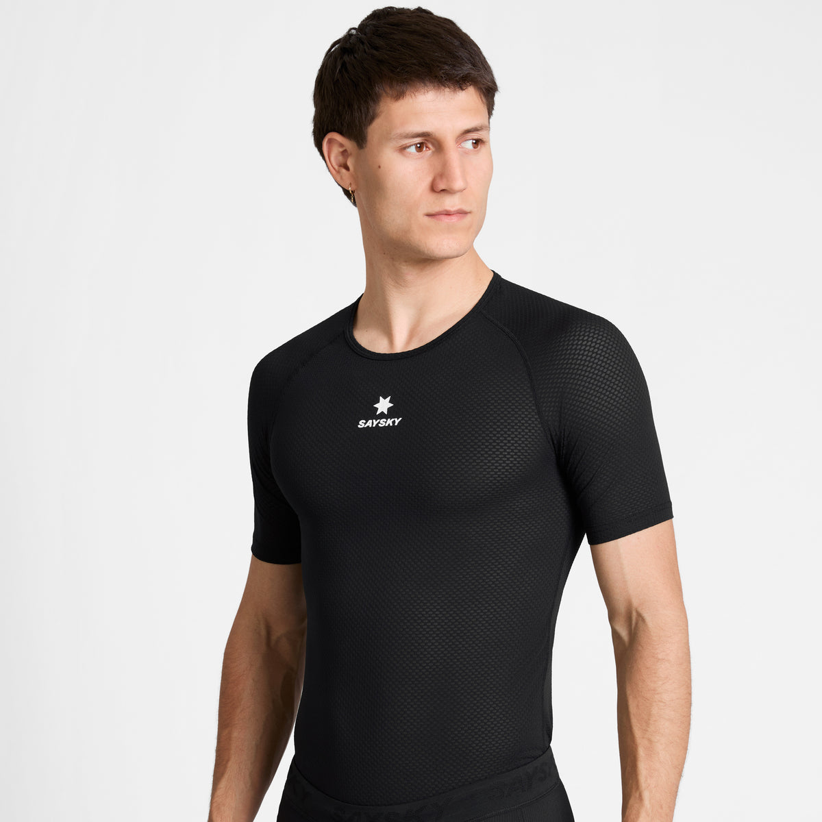 Saysky Mesh Base Layer T-shirt Black 901 SM25041