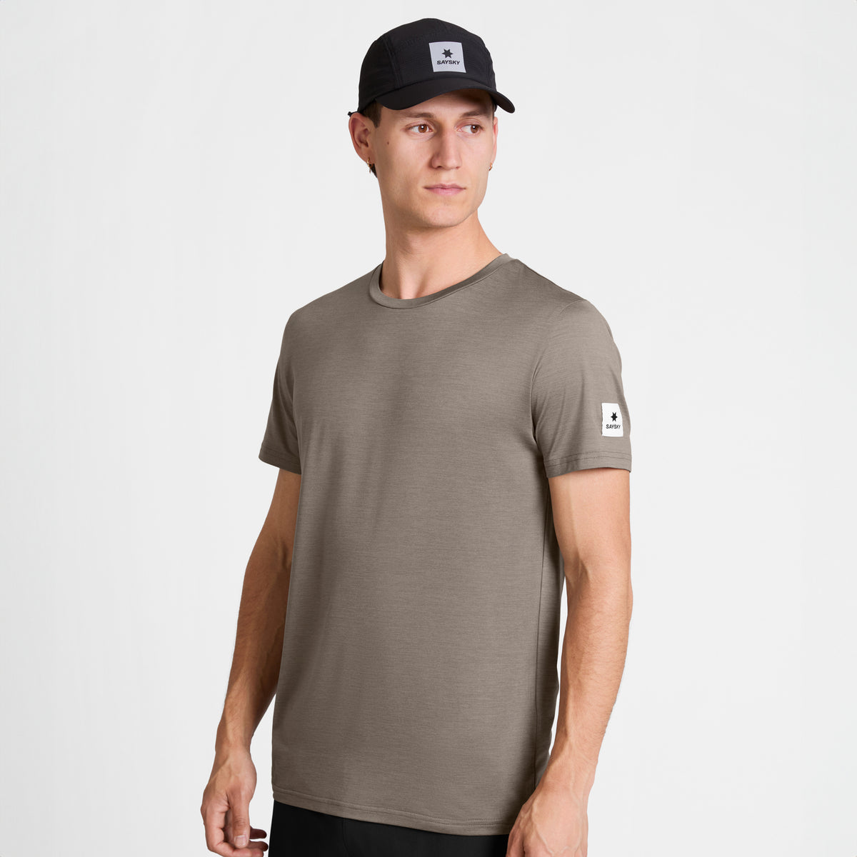 Saysky Clean Pace T-shirt Taupe 8005 SM25002