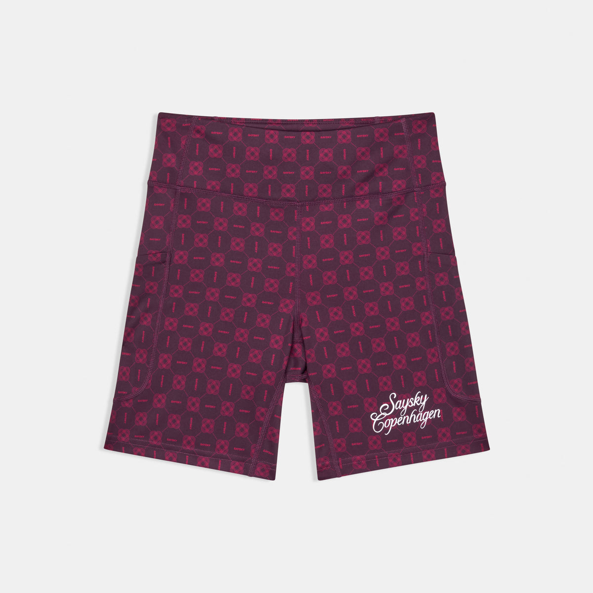 Saysky Couture Combat+ Short Tights 7\" Burgundy Couture 1078 SW55013